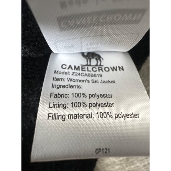 Camel Crown Camo Ski Jacket Womens 3XL Waterproof Windproof Insulated Hooded - Picture 6 of 13